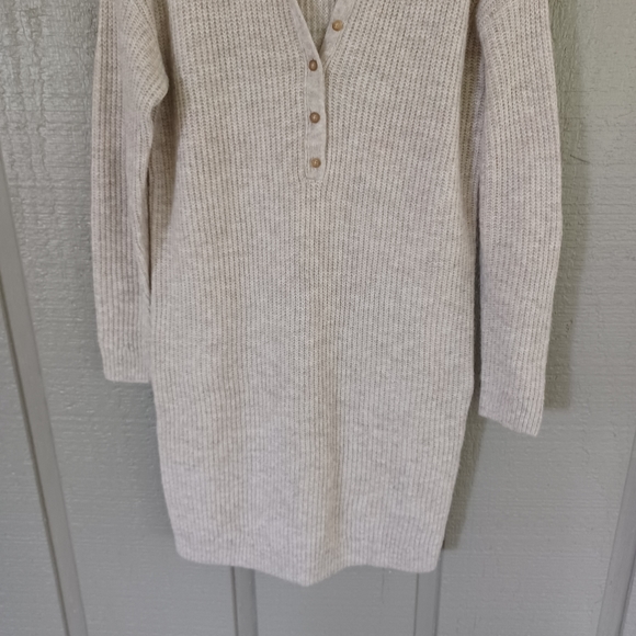 Treasure And Bond Polo Sweater Dress Size XXS Women Preppy Long Sleeve Stretch - Picture 4 of 13